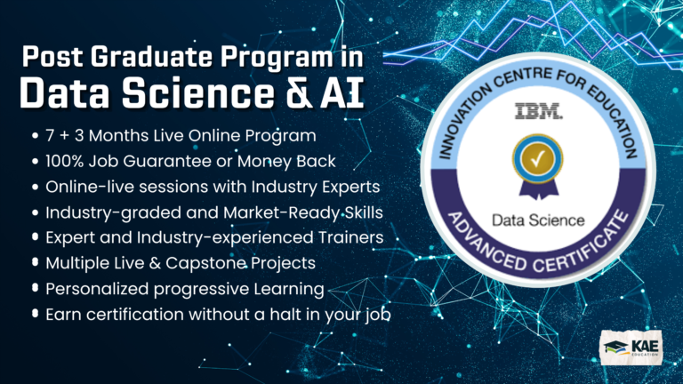 Post Graduate Program in Data Science and AI