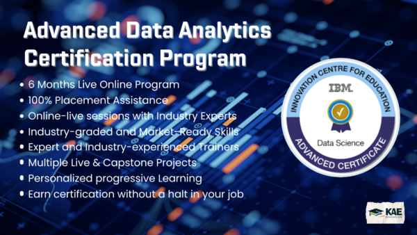 Advanced Data Analytics Certification Program