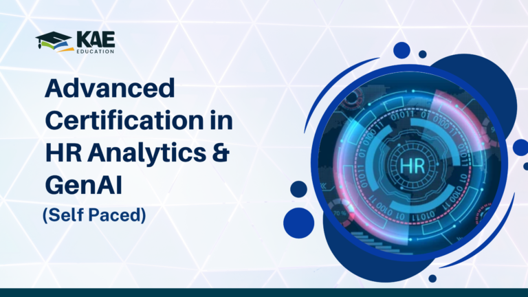 Advanced Certification in HR Analytics with GenAI (Self Paced)