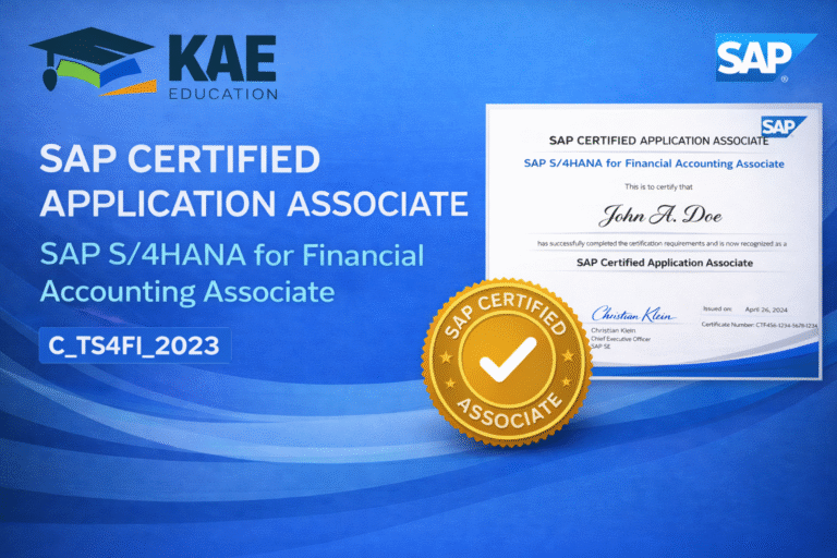 SAP Certified Application Associate – SAP S/4 HANA for Financial Accounting